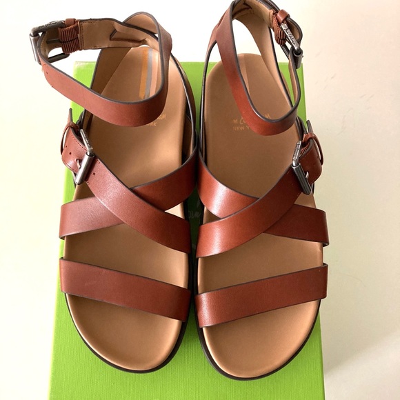 SAM EDELMAN Eleanora Dkbourbonlea  Sandal - Picture 3 of 9